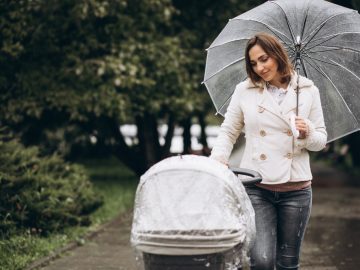 Pregnancy Outfits for Rainy Day