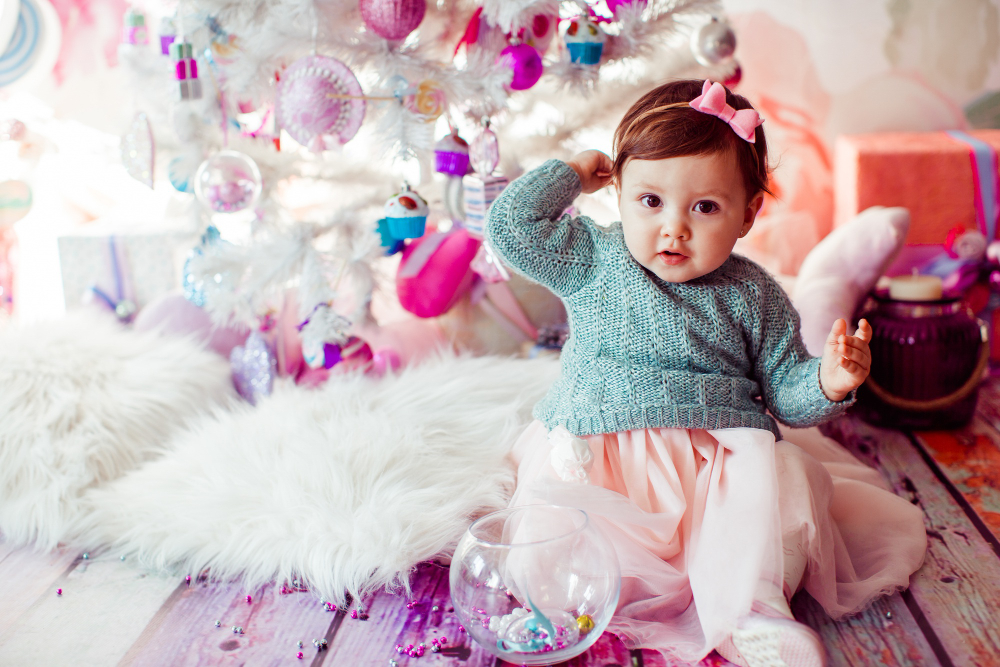 1 Year Baby Girl Birthday Dress