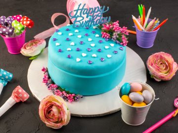 4 Year Baby Girl Cake Design