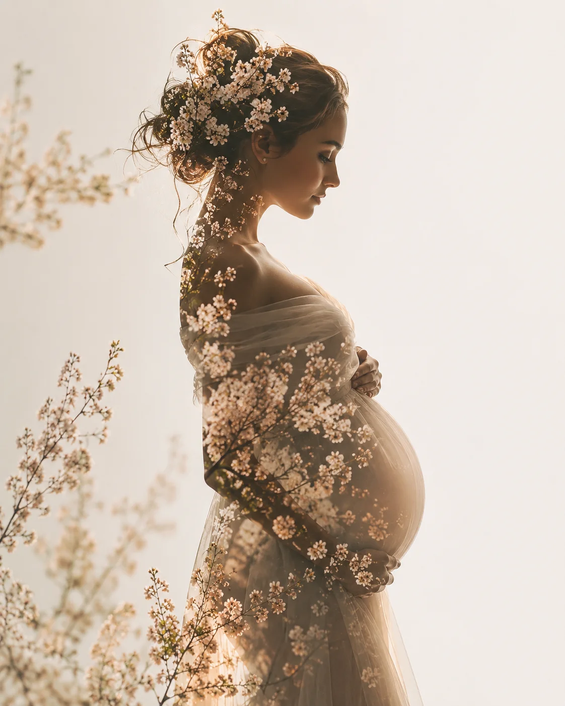 Double-Exposure or Reflection-Inspired Portrait