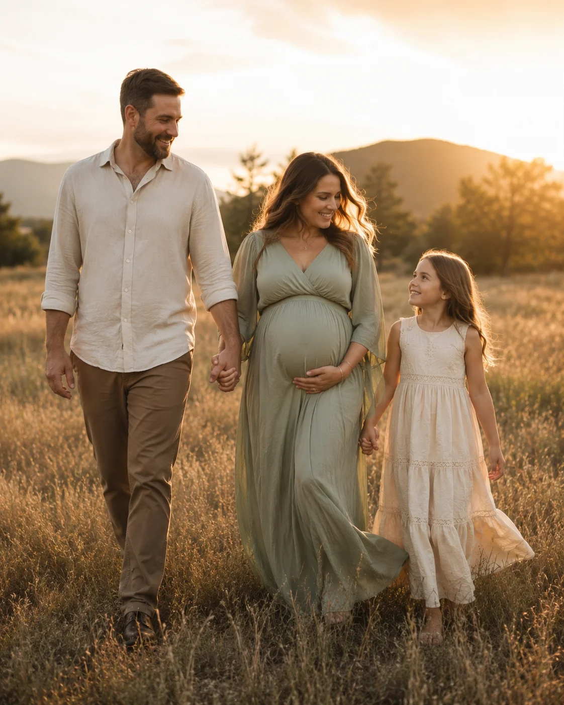 Family Walking Together