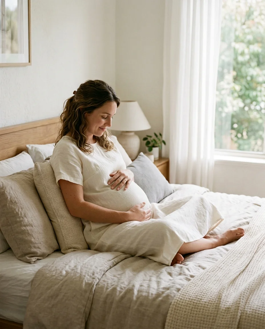 Relaxed Photos on the Bed