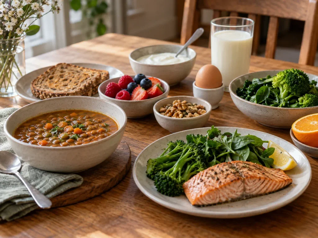 Key nutrients during the third trimester