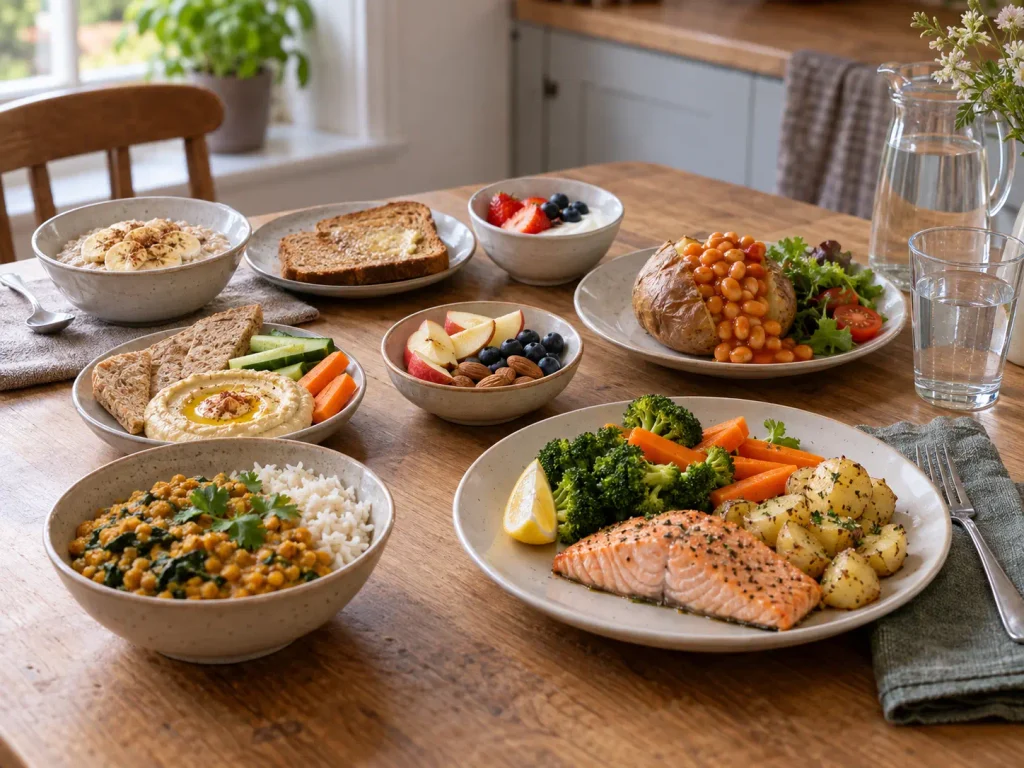 One adaptable day of third-trimester eating