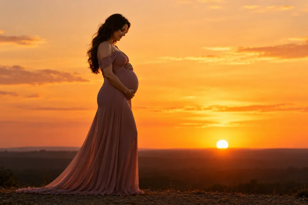 Outdoor Silhouette at Sunset