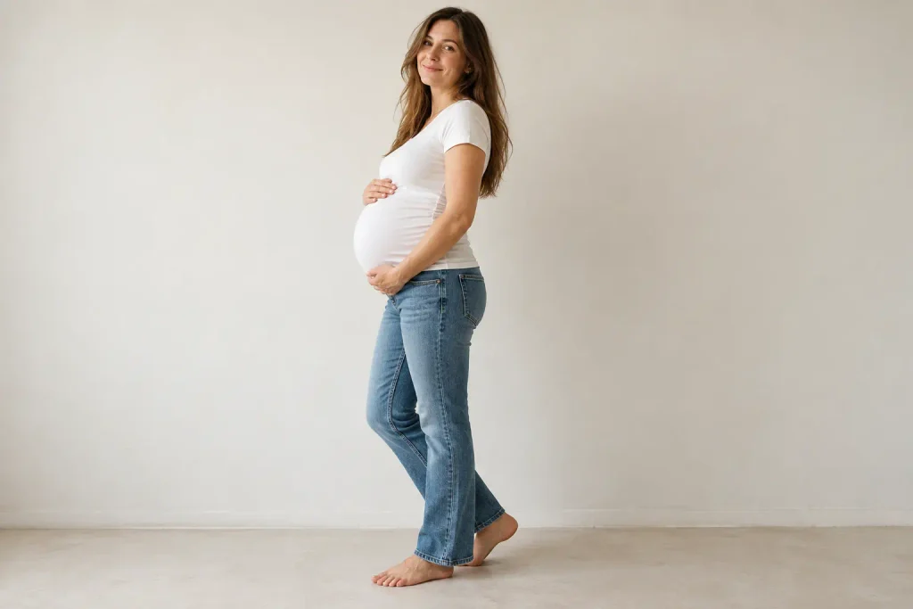 Simple T-Shirt and Jeans