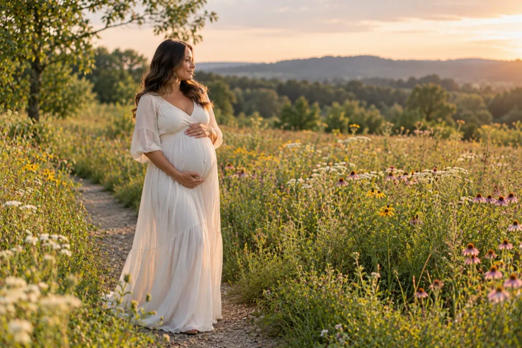 Wildflower Field Photoshoot